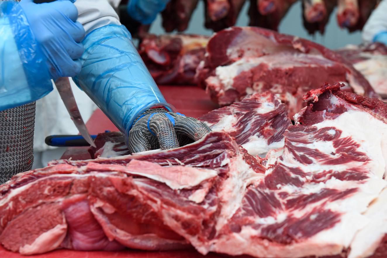 Denezis Meat - Διαδικασία αποστέωσης βόειου κρέατος, στις εγκαταστάσεις αποθήκευσης και συσκευασίας στο Κουτσοπόδι Άργους.
