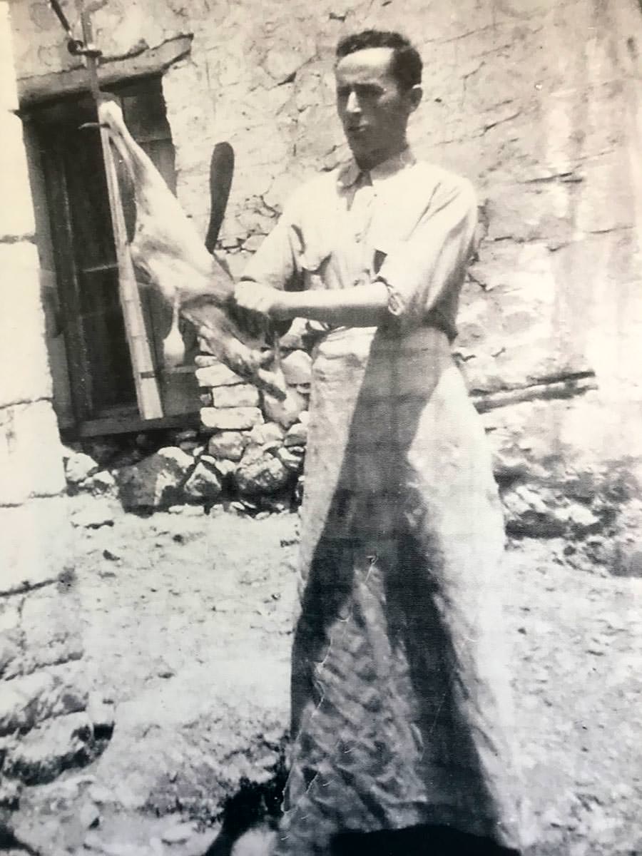 Denezis Meat - Φωτογραφία αρχείου, δεκαετία του ’50 στη Λυρκεία Άργους.