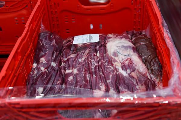 Denezis Meat - Packaged products in the storage area