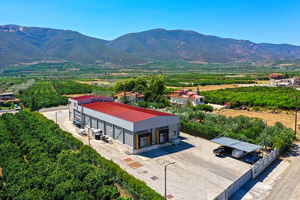 Denezis Meat - Panoramic view of the storage and processing facilities in Koutsopodi, Argos.