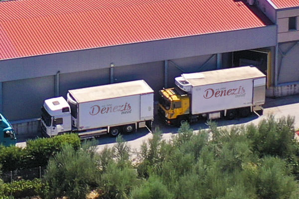 Denezis Meat - Panoramic view of the storage and processing facilities in Koutsopodi, Argos.